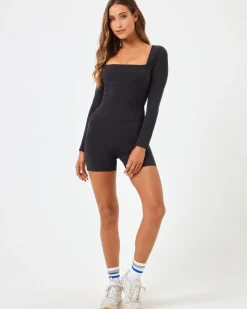 Allister Romper - Black