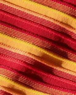 Aspen Bikini Top - Sunset Stripe