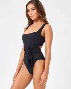 Balboa One Piece Swimsuit - Black