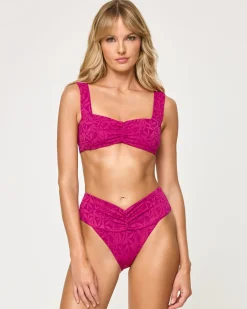 Bardot Bikini Bottom - Berry