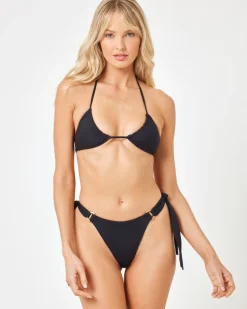 Brielle Bikini Top - Black