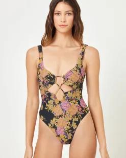 Byron Bay One Piece Swimsuit - Through Thick And Thorns