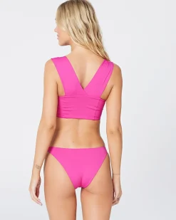 Camacho Bikini Bottom - Bougainvillea