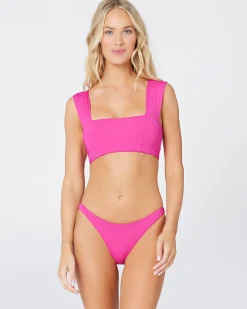 Camacho Bikini Bottom - Bougainvillea