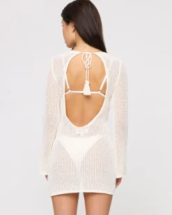 Cleo Cover Up Dress - Cream