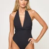 Coast To Coast One Piece Swimsuit - Black