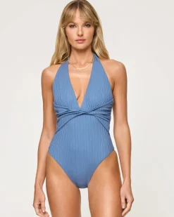 Coast To Coast One Piece Swimsuit - Baltic