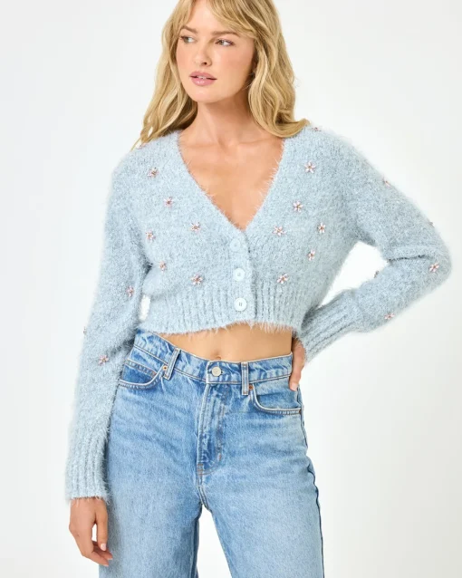 Crystal Cardigan - Dove