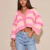 Daybreak Cardigan - Daybreak Stripe