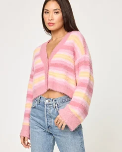 Daybreak Cardigan - Daybreak Stripe