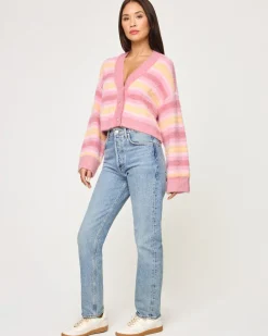 Daybreak Cardigan - Daybreak Stripe