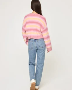 Daybreak Cardigan - Daybreak Stripe