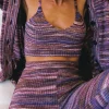 Demi Cardigan - Sundown Space Dye
