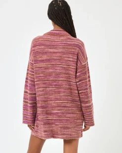 Demi Cardigan - Sundown Space Dye