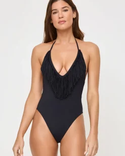 Desert Days One Piece Swimsuit - Black