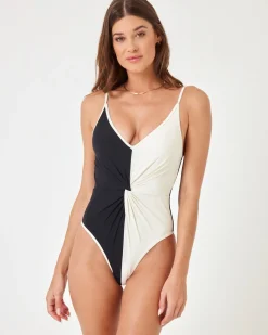 Devi One Piece - Black-Cream