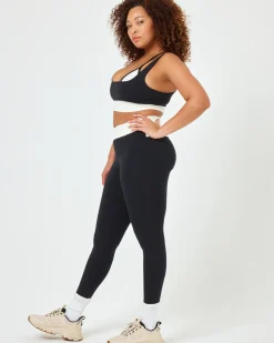 Division Legging - Black-Cream