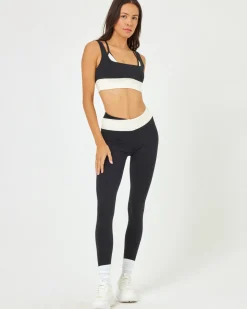 Division Legging - Black-Cream