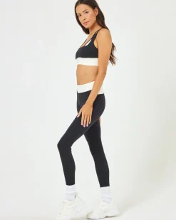 Division Legging - Black-Cream