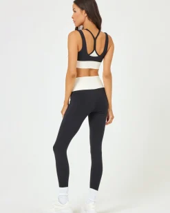 Division Legging - Black-Cream