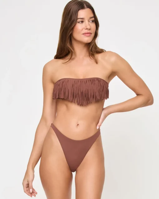 Dixie Bikini Top - Cafe