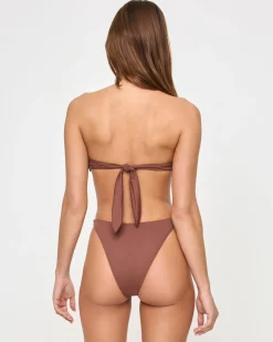 Dixie Bikini Top - Cafe