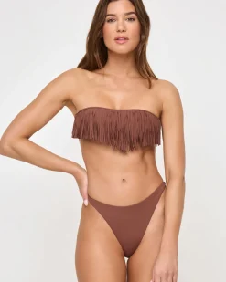 Dixie Bikini Top - Cafe