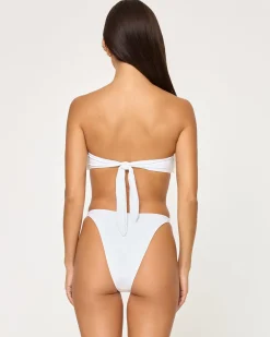 Dixie Bikini Top - White