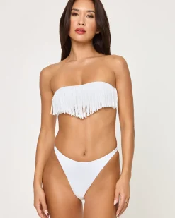 Dixie Bikini Top - White