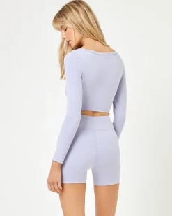 En Pointe Short - Ice