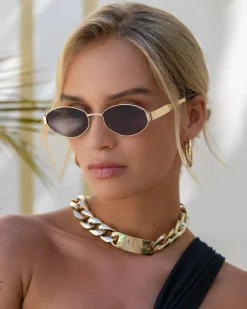 Freyrs Soho Sunglasses - Gold