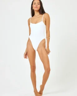 Holly One Piece Swimsuit - White