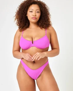 Hunter Bikini Top - Bright Fuchsia
