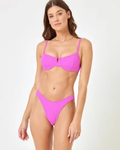 Hunter Bikini Top - Bright Fuchsia