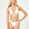 Isa Bikini Top - Cream