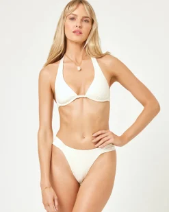 Isa Bikini Top - Cream