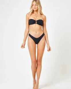 Jasper Bikini Top - Black