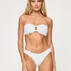 Jasper Bikini Top - Eyelet White