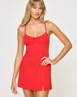 Kelsey Dress - Flame