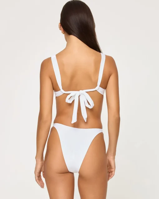 Leilani Bikini Bottom - White