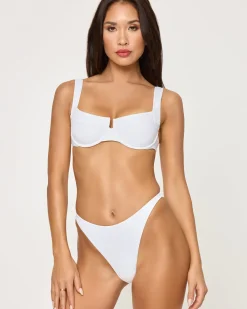 Leilani Bikini Bottom - White
