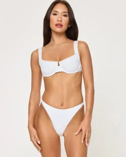 Leilani Bikini Bottom - White