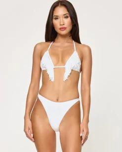 Leilani Bikini Bottom - White