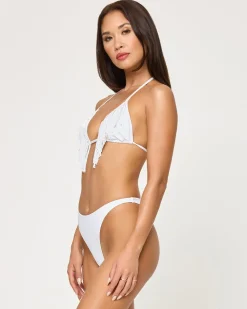 Leilani Bikini Bottom - White