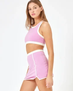 LSPACE X Anthropologie Campbell Skort - Pink Lady