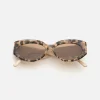 Lu Goldie Aurelie Sunglasses - Chocolate