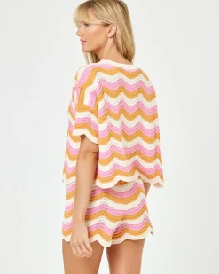 Make Waves Knit Short - Catching Sun