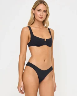 Mako Bikini Top - Black