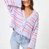 Montauk Sweater - Sandy Dune Stripe