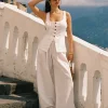 Palma  Pant - White